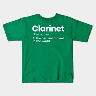 clarinet Kids T-Shirt